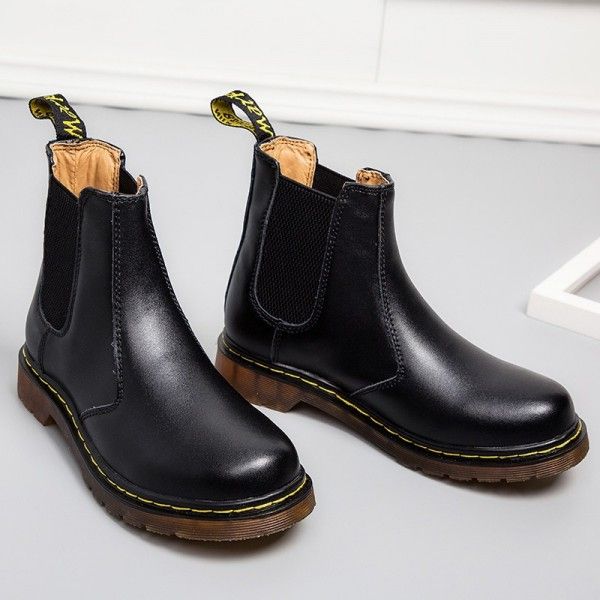 2019 new 2976 Chelsea boots for men and women Dr Bright elastic Martin boots