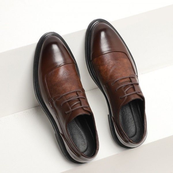 New autumn men's shoes business dress shoes men Ko...