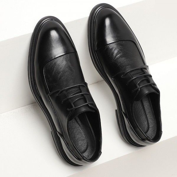 New autumn men's shoes business dress shoes men Korean version of fashion casual shoes men point British shoes men