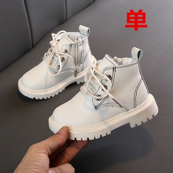 Children's new autumn/winter boys Martin boots and cotton ankle boots baby cotton boots girls snow boots children boots tide