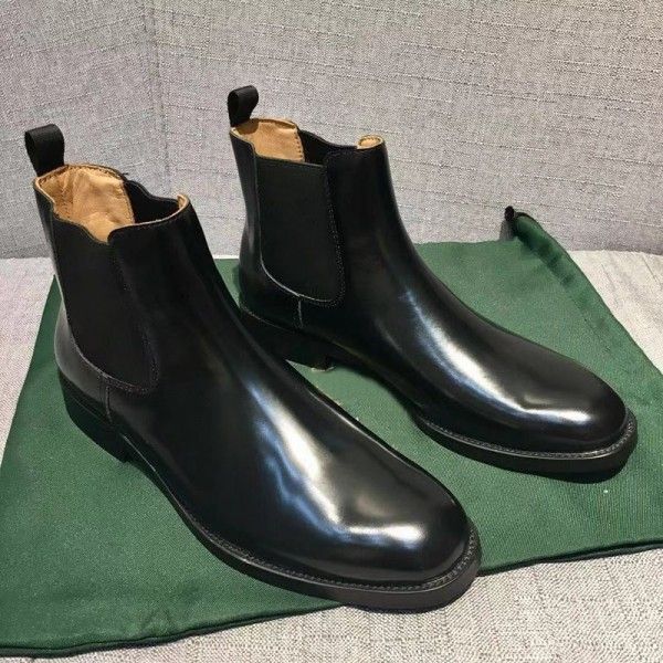 New autumn winter Chelsea boots classic style boots female European and American leather boots dongguan foreign trade shoes