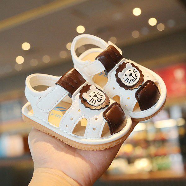一件代发宝宝包头叫叫凉鞋2021春夏女童0-2岁婴幼儿女宝宝学步鞋