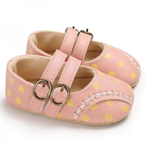 婴儿学步鞋0-1岁夏季款宝宝凉鞋软胶底透气镂空新生儿鞋 一件代发