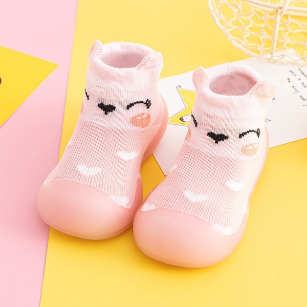2021新款儿童学步鞋软底卡通0-3岁宝宝室内袜子鞋婴幼儿外穿鞋子