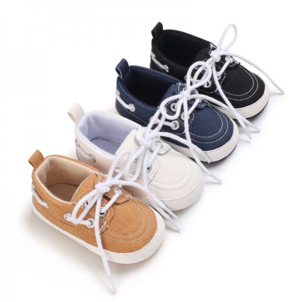 婴儿鞋春秋款0-1岁男女宝宝鞋软底休闲学步鞋   一件代发