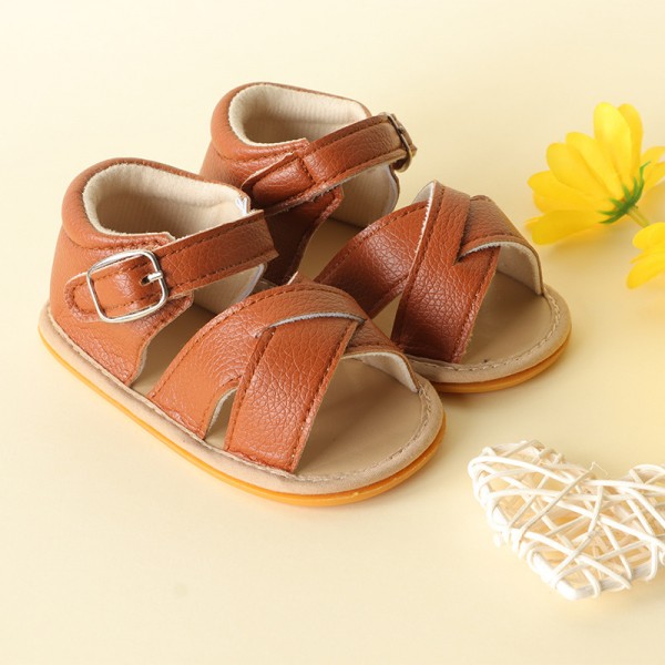 跨境热卖 夏季婴儿凉鞋 透气软胶底学步鞋婴儿鞋宝宝鞋厂家直供