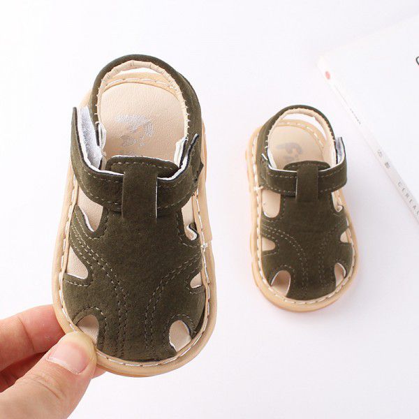宝宝凉鞋夏儿童鞋子宝宝鞋学步鞋软底防滑0-2岁男女婴儿2262